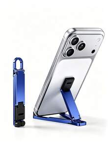 Dudukan Ponsel Lipat Portabel, Desain Gantungan Kunci dengan Klip, Dudukan Ponsel Mini untuk Meja, Desain Ringkas, Ringan, dan Berukuran Saku untuk Rumah dan Kantor, Cocok untuk Semua Ponsel Pintar dan Tablet, Penyimpanan Meja yang Stabil dan Anti Selip, Penting untuk Penggunaan Sehari-hari di Kantor dan Rumah, Aksesori Dudukan Ponsel Meja Portabel untuk Perjalanan - Dudukan ponsel portabel - View 12