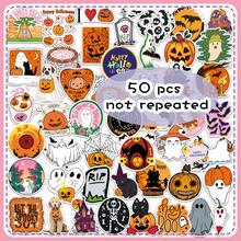 50pcs Halloween Graffiti Stickers For Luggage, Laptop, Scooter, Car Decoration - Multicolor - View 8