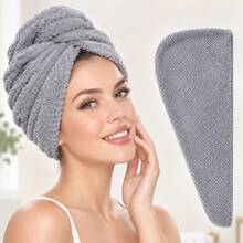 1pc Coral Fleece Towel, Beach Towel, Bath Towel, Absorbent Hair Turban, Pineapple Pattern Absorbent Hair Drying Cap, Suitable For Long And Short Hair Bathroom Decor - Multicolor - View 13