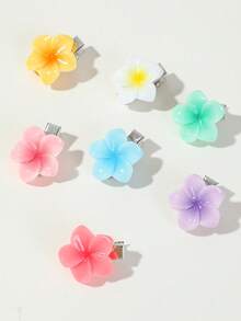 788pcs Girls Multi-Color High-End Cute Princess Hair Accessories, Bow Hair Clips, BB Clips, Star Hair Clips, Flower Headbands, Rhinestone Butterfly Clips, Claw Clips, Hair Ties, Exquisite Hair Accessories, Birthday Gift - Multicolor - View 8