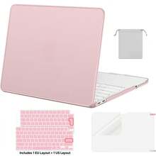 Skyddande fodral för MacBook Neo 13 tum 2026 A3404 A18 Pro Chip, 4-i-1 skyddsset, inkluderar hårt skal, EU/US tangentbordsskydd, skärmskydd och förvaringsväska, reptåligt, lätt laptopskydd, flera färger tillgängliga. - Visa 19