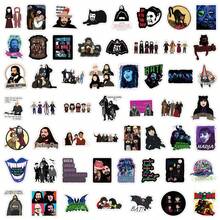 52pcs What We Do In The Shadows Stickers, Multicolor Pattern Stickers, Beautiful Stickers, Bottles, Decorative Paper, Scrapbooking, Diary, Laptop, Bumper, Skateboard, Water Bottle, Computer, Phone Greeting Cards, Photo Albums, Furniture, Stickers - 52 Random - View 3