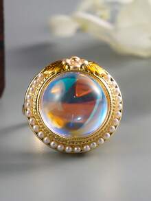 1pc Fashion Ring Women's Wedding Anniversary Accessory Gift - 1# - View 7