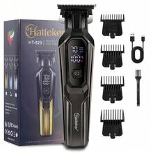 Hatteker 1pc Multi-Function Hair Carving Clipper High Speed Electric Hair Trimmer With Digital Display - Multicolor - View 14