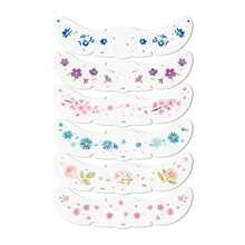 3/2/1pc Random Colorful Floral Face Tattoos; Fresh And Dainty Flower And Butterfly Temporary Tattoo Stickers - Multicolor - View 10
