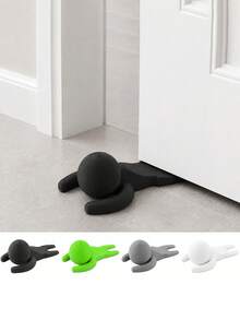 Door Stopper, Door Wedge, Door Block, Doorstop Device, Door Impact Protector. Keeping Door Still, Home Product, Door Plug, Windproof Door Stopper. Movable Door Block, Silent And Non-Slip Design. - Multicolor - View 4