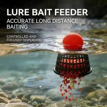 150ml Floating Bait Dispenser Bottle, Leakproof Sealed Design For Long Casting Carp Fishing, Transparent Lure Feeder For Freshwater Angling - Multicolor - View 3