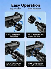 Compatible With Apple Duo, Pura X Series, 18 Fold, Wide Foldable Screen Car Air Vent Phone Mount, Foldable Screen Dedicated Phone Holder, Adjustable Bracket, Car Essential, Navigation Dedicated, Perfect For Gifting - A - View 9
