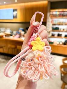 1pc Christmas Tree Keychain Pendant Christmas Bag Charm Small Gift - Multicolor - View 12
