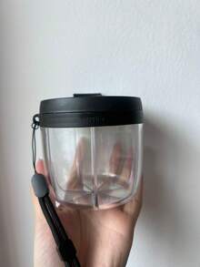 7-Compartment Transparent Portable Pill Box, Flip Lid Design + Portable Lanyard, Medicine Storage Sealed Bottle - View 11