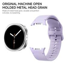 20mm 22mm 矽膠錶帶，相容 Watch8/9 Galaxy Watch 7/6/5/4 40 44mm，復古風格手錶錶帶，適用 Miband Watch 3Lite/Active - 22mm - 查看 10