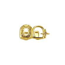 Hip Hop Style Grillz Set, Hot-Selling Star Hollow Polished Electroplated Christmas Personalized Teeth Jewelry - Multicolor - View 12