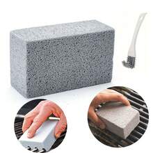 3/2/1 Multifunctional Barbecue Cleaning Brick Set, Multifunctional Grease Cleaning Brush, Outdoor Picnic Cookware And Barbecue Tools, Suitable For Cleaning Stoves And Barbecue Nets - A - View 17