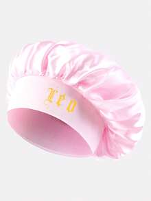 1PC 12 Zodiac Signs Personalized Satin Sleep Cap Beauty Hair Bonnet Headscarf Suitable For Daily Use - Multicolor - View 6
