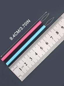 [Best] 10pcs Plastic Threaders, Vibrant Cylindrical Threading Tools - Easy Sewing Tool Kit - Durable DIY Beading And Threading Accessories - Perfect Elderly Threading Aid, Plastic Threaders, Modern Household Plastic Threading Tools, Beading Tools, Cylindrical Threading Tool Set, Beading Needle Helper, Random Colors, Mother's Day, Mother's Day Gift, Wedding Season, Graduation Season, Gift For Family And Friends - Long Threading Tool - View 2