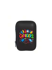 Portable Mini Storage Bag With Data Cable Pattern, Anti-Drop Digital Pouch, Phone Charger And Data Cable Organizer, Zipper Wallet-Style Data Cable Storage Box, Digital Pouch, Electronic Product Bag, Electronic Storage Device Data Cable Organizer, Wireless Earbuds Bluetooth Earphones, Business, Travel, School, University, Office, Christmas, Halloween, Back To School - Multicolor - View 15
