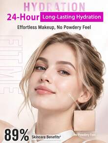 Maybelline Little Purple Bottle Foundation - Moisturizing & Lightweight, Provides Coverage, Waterproof & Sweatproof, Long-Lasting Wear. Suitable For Holiday Parties And Gatherings. - Purple Bottle Foundation #115 - View 9