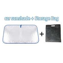 Upgraded Universal Car Windshield Sun Shade, Foldable Car Sun Visor, Easy Installation And Storage, Effective Heat Insulation Material, Blocks Strong Light And UV, Reduces Glare, Protects Interior, Keeps Car Comfortable, Practical Car Accessory, Essential For Summer Driving, Suitable For Daily Use, Travel, And Commuting - Upgraded Car Sunshade - View 14