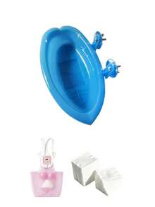 Bird Bath Cage , Feeding Bowl, Bird Bath, Water Bowl, Hanging Bird Bath, Toy, Pet Parrot Cage, Budgie Additions, Shower, Parrot, Cockatiel Shower Box, Food Feeding Rack, Tray, Bird Cage Additions - Style A - View 12