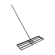 SHIOUCY Heavy Duty Garden Lawn Levelling Rake Lute Landscaping Rake W/ Adjustable Handle, Black Lawn Leveling Rake For Yard Garden - A - Übersicht 7
