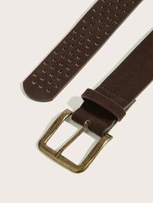 Combination Minimalist Buckle PU Leather Belt Casual Versatile - Multicolor - View 6