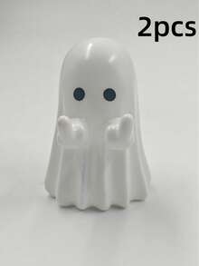 Cute Black And White Ghost Decoration, Creative Fashion Valentine's Day Decor, Enhances Holiday Atmosphere, Suitable For Home, Room, Wedding And Birthday Party Decoration, Ideal Personalized Holiday And Valentine's Day Gift - Multicolor - View 13