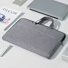 Tas Laptop 15,6 Inci, Minimalis Ringan, Pegangan Tersembunyi, Tas Kerja Klasik, Unisex, Perjalanan, Universitas, Tas Laptop Bisnis - MultiWarna - View 8