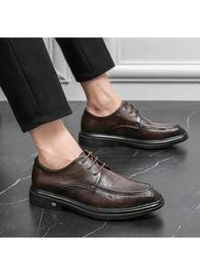 Men's Portable Hand-Stitched Loafers With Tassel Decoration, Solid Color Round Toe Low-Top Slip-On Fashion Shoes, Daily Wear, Beige Ultra-Fine Microfiber Suede Loafers - Brown - View 4