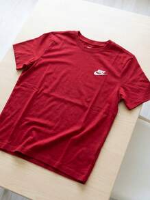 Nike تي شيرت M NSW CLUB - الأحمر - مشاهدة 2
