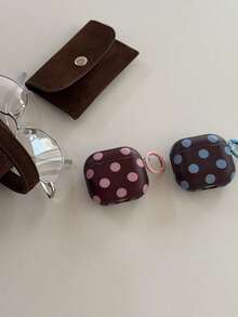 配色波點防摔保護殼,適用 Pro 3、第 4 代/第 5 代、無線藍牙 Apple 第 1 代/第 2 代、Pro 新第 3 代、Pro 2 - 藍色 - 查看 11