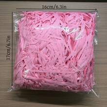1 Kemasan Kertas Sobek Bergelombang 20g/50g/100g/150g, Pengisi Kotak Hadiah, Pelindung Hadiah Rapuh, Bahan Kemasan Pesta Pernikahan, Natal, Ulang Tahun, dan Liburan - MultiWarna - View 34