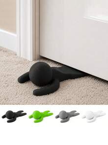 Door Stopper, Door Wedge, Door Block, Doorstop Device, Door Impact Protector. Keeping Door Still, Home Product, Door Plug, Windproof Door Stopper. Movable Door Block, Silent And Non-Slip Design. - Multicolor - View 5