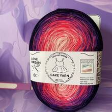 500g Gradient Ombre Cake Yarn Set, Macaron Color Soft Fine Yarn For Hand Knitting Crochet, DIY Scarf Shawl Bag Sweater Craft Yarn - 1 Piece - View 45