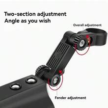 1 Set Mountain Bike Mudguard, Bicycle Mud Guard, Professional Cycling Equipment Tire Mudguard, Front/Rear Full Coverage Bicycle Mudguard Accessories, Comprehensive Protection Against Mud And Water Splatter - Multicolor - View 3