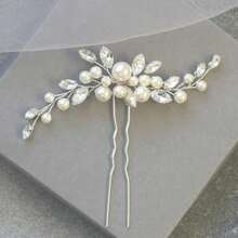 1pc Shiny Elegant Party Iron Hair Stick Bridal Wedding Hair Accessory For All Seasons - Color - View 12