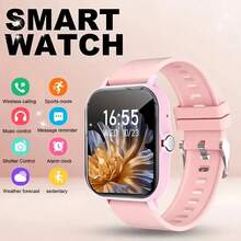AZRTL Smartwatch Olahraga Unisex yang Istimewa, Penghitung Langkah, Kalori, Mode Multi-Olahraga, Kontrol Musik, Kamera Jarak Jauh, Panggilan Nirkabel, Tampilan Jam yang Dapat Disesuaikan, Pengingat Notifikasi, Pengingat Alarm, Prakiraan Cuaca, Pengisian Daya USB - Smartwatch Multifungsi - MultiWarna - View 15