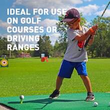 FINGER TEN golf-gummitips för driving range, 4-pack, blandade storlekar för övningsmatta, 1,5, 2,25, 2,75, 3, flerfärgad - Multifärgad - Visa 5