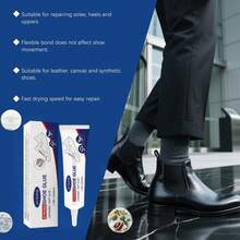 JAYSUING Lem Perbaikan Sepatu Cepat Kering | Perekat Kulit dan Kain Universal | Memperbaiki Sol Sepatu yang Retak, Perekat Serbaguna (60ml) (Dikirim Secara Acak, Model Baru dan Lama) - A - View 4