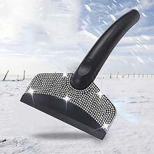 Rhinestone Car Snow Scraper, Ice Scraper, Frost Brush, Snow Brush, Windshield, Car Window Scratch-Free, Ice Breaker Shovel, Cleaning Tool, Car Winter Accessories, Suitable For Cars, Trucks, SUVs - A - View 6