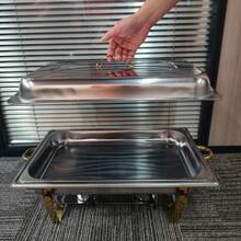 Stainless Steel Multi-Function Baking Tray, Food Warmer, Hot Pot Stove, Standard Size Buffet Chafing Dish, Includes Lid, Food Tray And Fuel Rack, Suitable For Hotel, Restaurant, Outdoor Use, - A - View 12