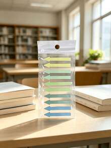 1 buah PET Arrow Index Tab, Semi-Transparan, Dapat Ditulis, Warna Fluorescent Morandi, Lipatan N, Perekat, Pembatas Halaman, Label Klasifikasi Buku, Label Catatan Bacaan Siswa, Tab Indeks Klasifikasi Dokumen Kantor - Satu-Ukuran - View 22