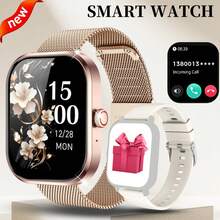 This Popular Unisex Smart Watch Features The Following Functions: Call Answering, Message Reminders, Music Control, Remote Camera, Step Counter, Calorie Tracking, Multiple Sports Modes, Alarm, Call And Message Notifications, Compatible With Android And IOS Systems. - Black - View 2