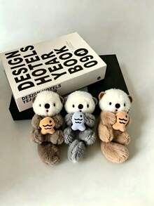 Boneka Plush Berang-berang Laut yang Lucu / Merah Muda, Hadiah yang Tepat untuk Teman, Orang Tersayang, dan Keluarga. - MultiWarna - View 5
