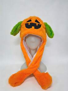 1pc Unisex Pumpkin Hat Outdoor Casual Cap - Orange - View 3
