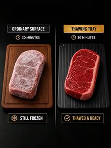 3pcs/1pc Aluminum Cutting Board, Reusable Kitchen Chopping Board With Grooved Surface, Suitable For Meat, Vegetables, Fruits Food Preparation, Kitchen Countertop Cooking Accessory - View 9