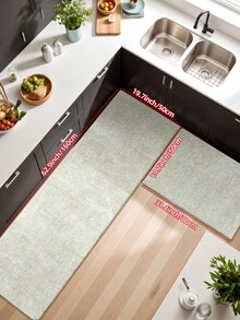 DAJIANG 1pc Minimalist Cream Geometric Line Long Kitchen Runner Rug, Suitable For Bathroom, Kitchen, Bedroom, Living Room, Bedside, Machine Washable Easy To Clean, Pet-Friendly Decorative Entryway Mat - Multi-color - View 13