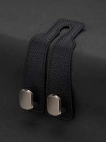 Dual Hook Car Seat Back Hook Cover, Hidden Design, Dual Hooks, Multi-Functional, Universal, Suitable For All Car Models, Multiple Colors Available - Multicolor - View 14