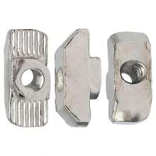 20pcs T-Slot Nuts With Threaded Hammer Head Fasteners - 20 Pieces - View 4