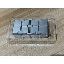 金屬合金 2x2 多功能魔方指尖玩具,啞光金屬質感,精湛工藝,藝術壓力緩解玩具,優雅裝飾玩具,增強認知能力與問題解決能力-趣味玩具,壓力緩解小工具,焦慮緩解指尖玩具,課堂無聊玩具,發洩小工具,手指玩具,成人壓力緩解玩具,翻轉手指魔方指尖玩具 - 110g - 查看 12
