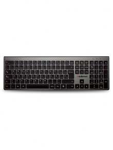 Redlemon Silent Rechargeable Bluetooth Wireless Keyboard USB-C Spanish - View 1